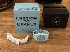 Omega x Swatch MoonSwatch Mission to Uranus SO33L100 42mm Boxed 2 Straps