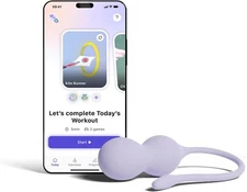 Care + | Pelvic Floor Exerciser with App | Kegel Trainer | Strengthen Your... 
