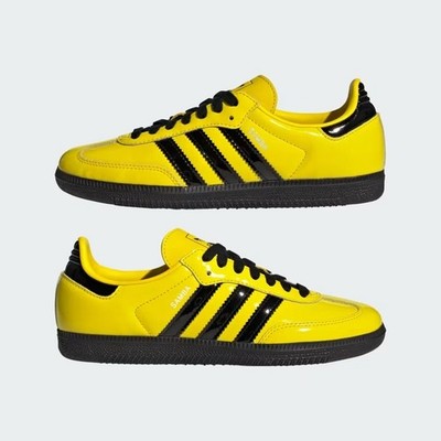 adidas Originals Samba OG JR8749 Yellow / Core Black / Silver