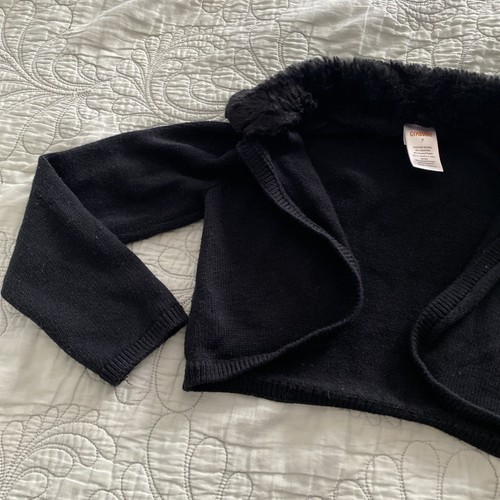 Girls Gymboree Faux Fur Sweater . Size 7 . Super Soft. Cute! - Picture 2 of 7