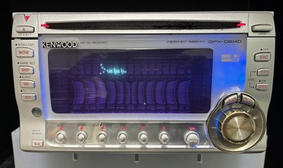 KENWOOD DPX-06MD 2DIN Car Audio CD MD Player JDM Tested From Japan