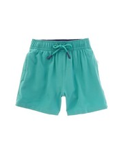 Vintage Summer Performance Stretch Lined Volley Swim Short