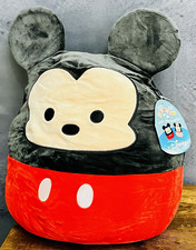 Disney Squishmallows Mickey Mouse 14  Plush Kellytoy Jazwares New With Tags
