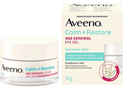 Aveeno Calm+Restore Age Renewal Eye Gel 0.5 oz