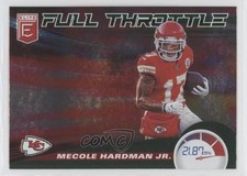 2020 Panini Donruss Elite Full Throttle Green Mecole Hardman Jr #15 0yo6