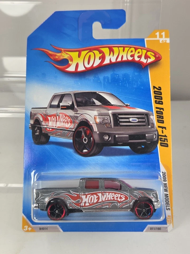Ford F-150 2009 nuevos modelos ’09 Hot Wheels (lote de 3) negro/gris/azul con ruedas O5 Foto 2 de 4