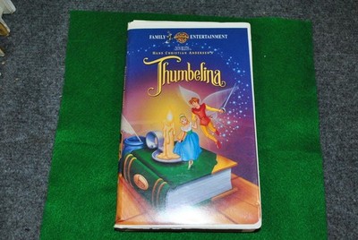 Thumbelina (VHS Clamshell, 1994) Don Bluth Animated Fairytale Musical. Nice!