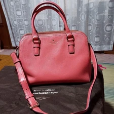 m1214 kate spade Pink Shoulder & Handbag Adjustable Strap Used