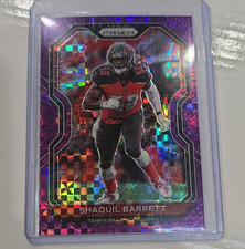 2020 Panini Prizm Shaquil Barrett #260 Purple Prizm Buccaneers Football