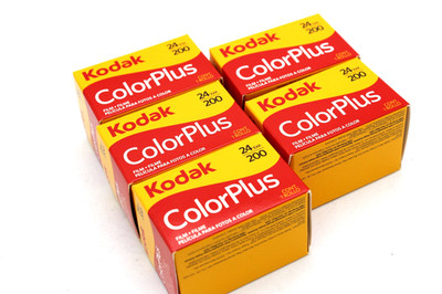 Kodak Colorplus 200 135/24 Negativfilm 5er Pack
