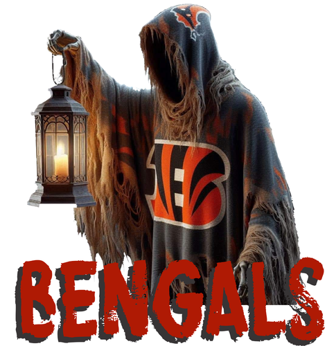 NEW WITH TAGS / Cincinnati Bengals Reaper Tri Dri Logo T shirt - Picture 2 of 6