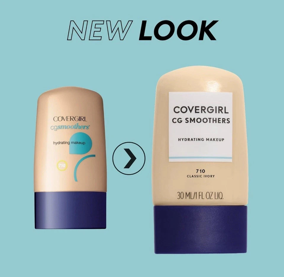 COVERGIRL Smoothers Hydrating Makeup Foundation, Natural Beige NATURAL BEIGE - Image 2 of 4