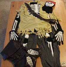 New Disney Store JACK SPARROW Boney Pirate Costume Mens L