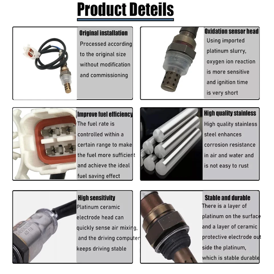 18213-65J12 Lambda Oxygen O2 Sensor For Suzuki SX4 Escudo Grand Vitara II - Image 4 of 4