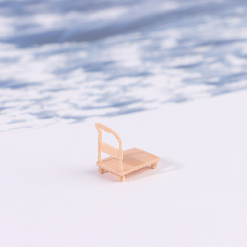 1/64 Handcart Model Garage Scene Repair Tools Car Diorama Accessories