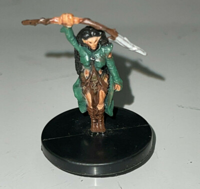 Dungeons & Dragons D&D Miniatures Archfiends MIALEE ELF WIZARD #10 NC