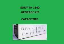 Stereo Amplifier SONY TA-1140 Repair KIT - all capacitors