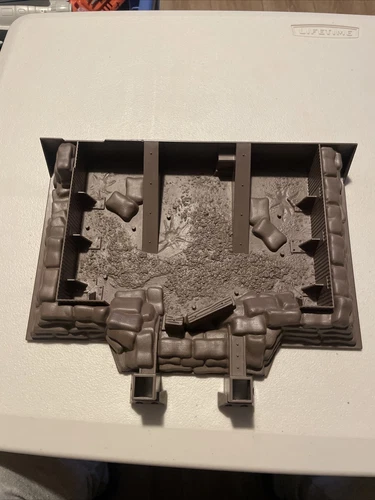 Vintage GI Joe ARAH 1992 Headquarters FRONT PERIMETER PLATFORM FLOOR part