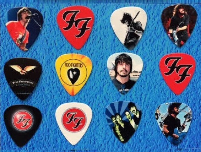 FOO FIGHTERS Guitar Picks Set of 12