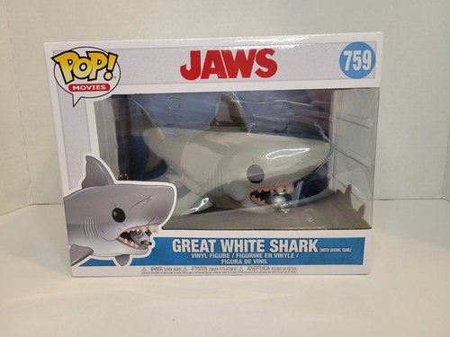Funko Pop! Jaws - Great White Shark with Diving Tank - 6" - NEW IN BOX - 第 1/6 張圖片