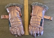 SWISS TECH GIRLS Copper Tone Color GLOVES  S-M See All Pics And Description 