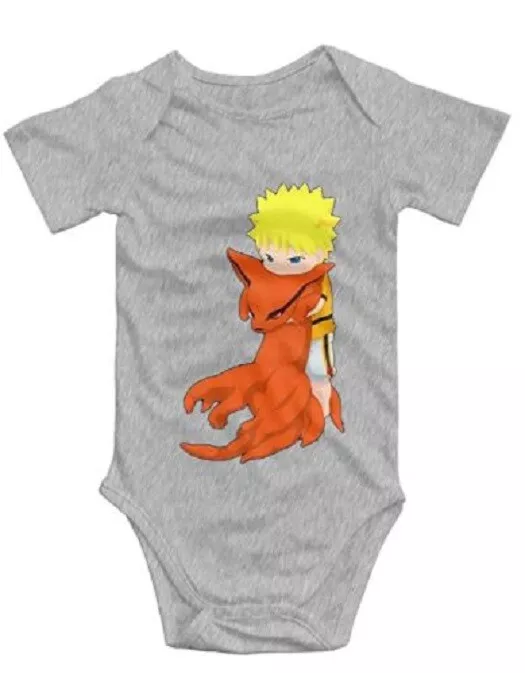 Kurama Baby Clothes - Naruto Themed Anime Infant, Baby, Toddler