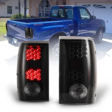 Fits 2001-2005 Ford Ranger LED Tail Lights Left+Right Rear Brake Lamps 