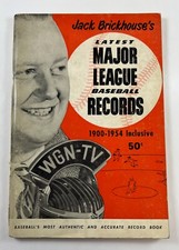Jack Brickhouse's Major League Records (1955) MG26
