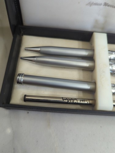 VTG, Silver Chrome Pierre Cardin Pencil & Pen Overlay - Picture 4 of 8