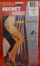 Vintage Pantyhose Quality Secret Shaping Panty Color Nightshade Size D BPUS1