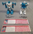 Transformers G1 Jumpstarters Topspin & Twin Twist Complete w/ Tech Specs Working