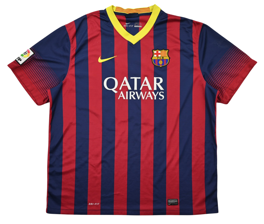 Nike 2013-14 FC BARCELONA *MESSI* SHIRT TRIKOT XXL | eBay