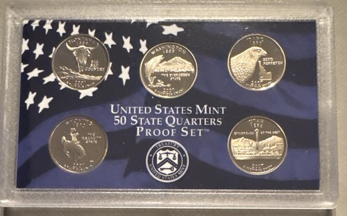 2007 Clad Proof Set: Complete 14-Coin Set, OGP - Box and COA Free Shipping - Picture 3 of 15