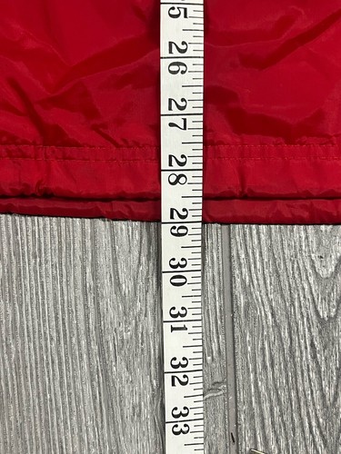 NC State Lined Pullover Windbreaker Jacket Mens XL Red Embroidered Logo NCAA - Picture 12 of 12