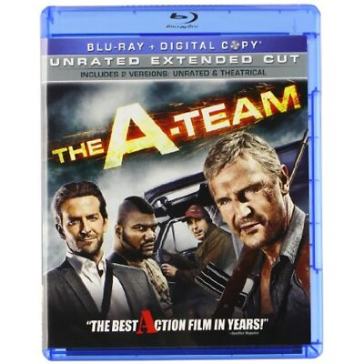#ad #ad The A Team Blu ray 2010 Unrated Extended Cut NEW $8.48