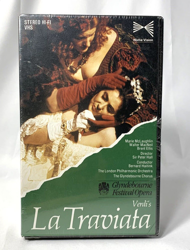 Verdi La Traviata Glyndebourne Festival Opera VHS 1993 NEW SEALED English subtit prezzo ebay