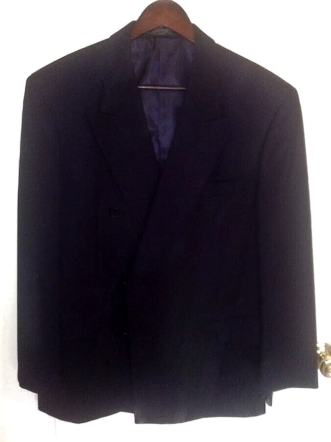 JAQUETA MASCULINA, 3 CORES, LÃ, ANOS 40. TODOS 3 POR US$ 29,99 RETORNÁVEIS; VEJA DESCRIÇÃO - Imagem 4 de 4