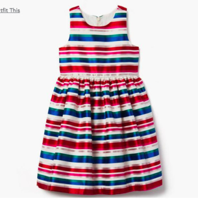 NWT Gymboree Baby Girl Dress – Size 18/24M – Striped Jacquard Party ...