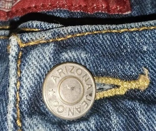 Arizona Jean Co Slim Straight Denim Jeans Mens Size 32x30 - Picture 4 of 21