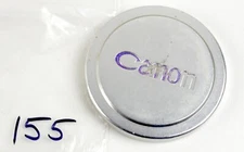 Vintage Canon Slip On Metal Front Lens Cap 58mm
