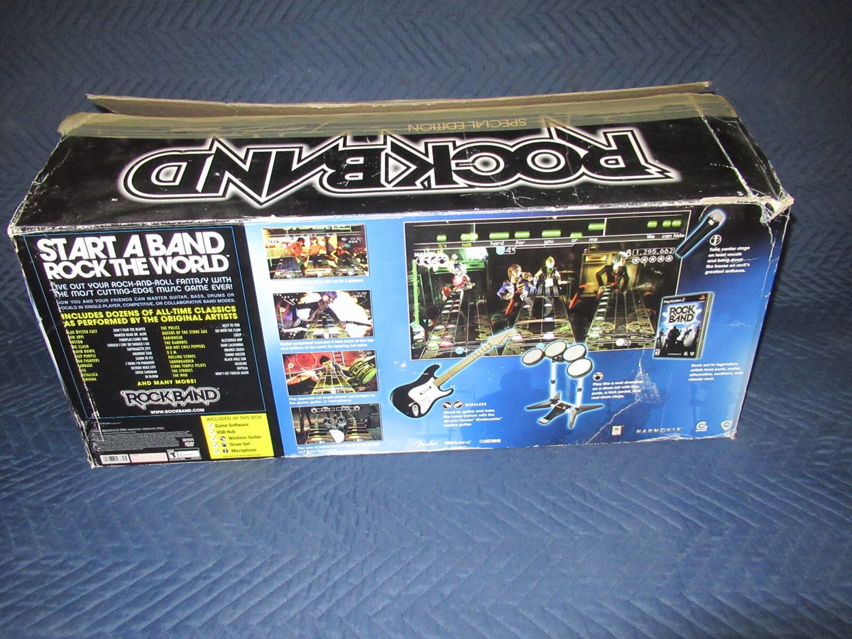 Rock Band: Special Edition (Sony PlayStation 2, 2007) for