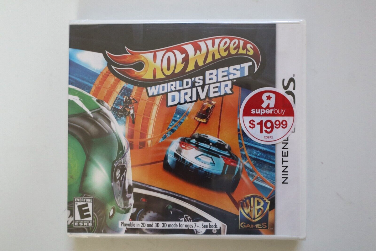 ゲームソフト 3DS ホットウィール Hot Wheels 海外版 Hot Wheels World's Best Driver Nintendo 3DS UK Game | eBay