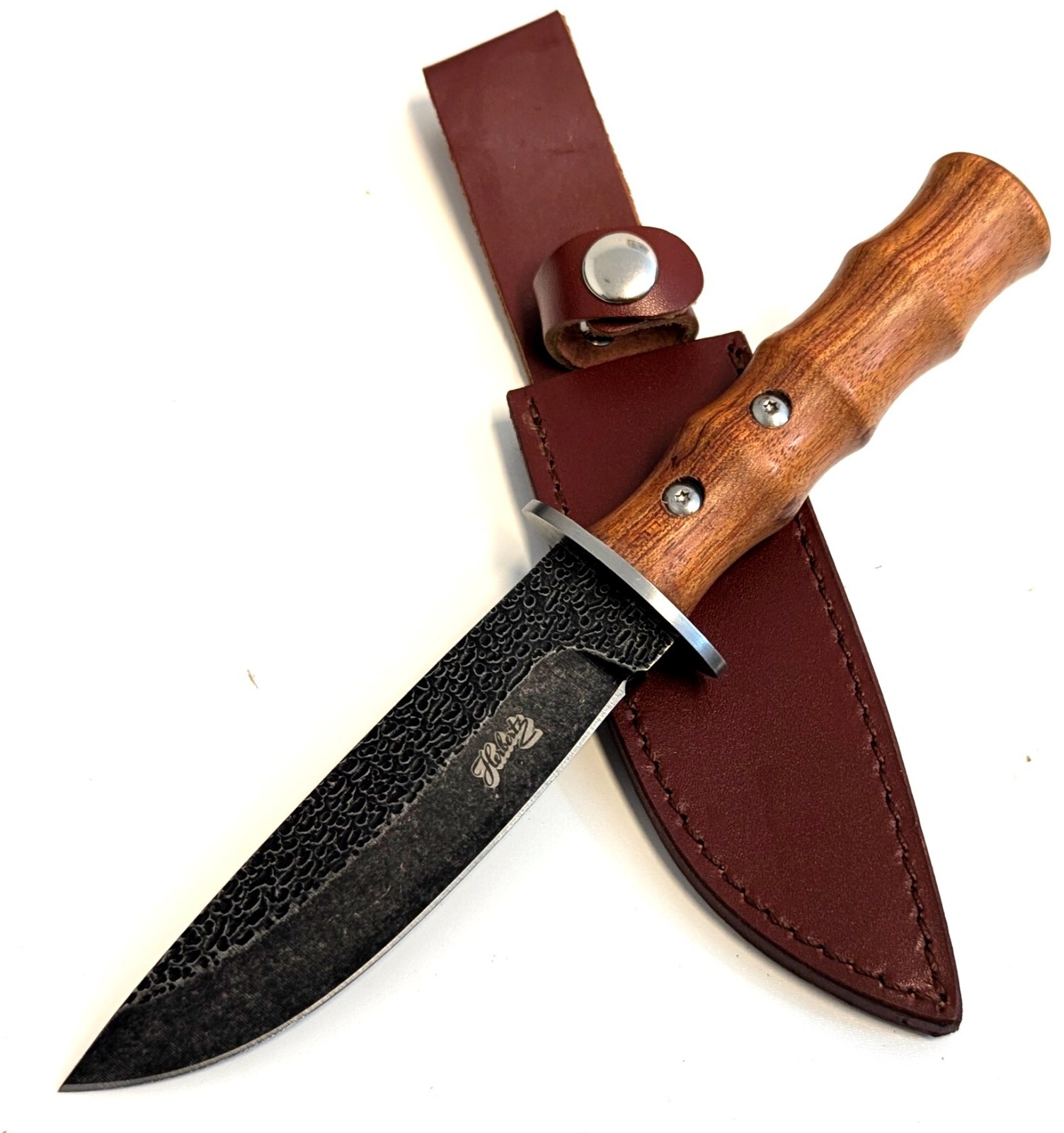 Herbertz Gürtelmesser Jagdmesser AISI 420 rostfrei Cocobolo Drop Point