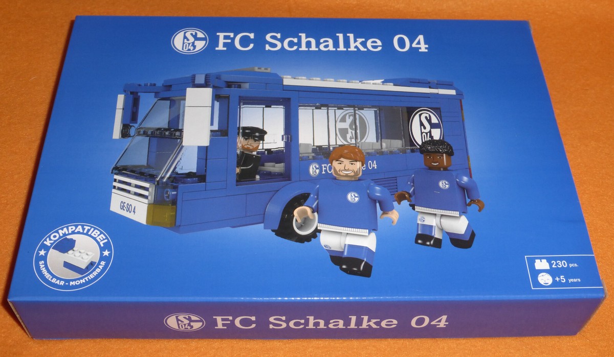 FC Schalke 04 Lego Mannschaftsbus 230-teilig Bus der Mannschaft