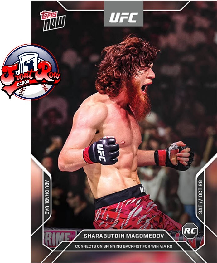 Sharabutdin Magomedov 2024 UFC TOPPS NOW Card 29 | eBay