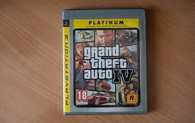 Grand Theft Auto IV - Platinum Sony PlayStation 3 sans manuel - Photo 1/3