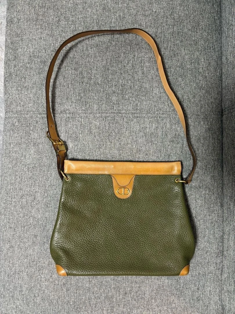 Sac à main Christian Dior vert