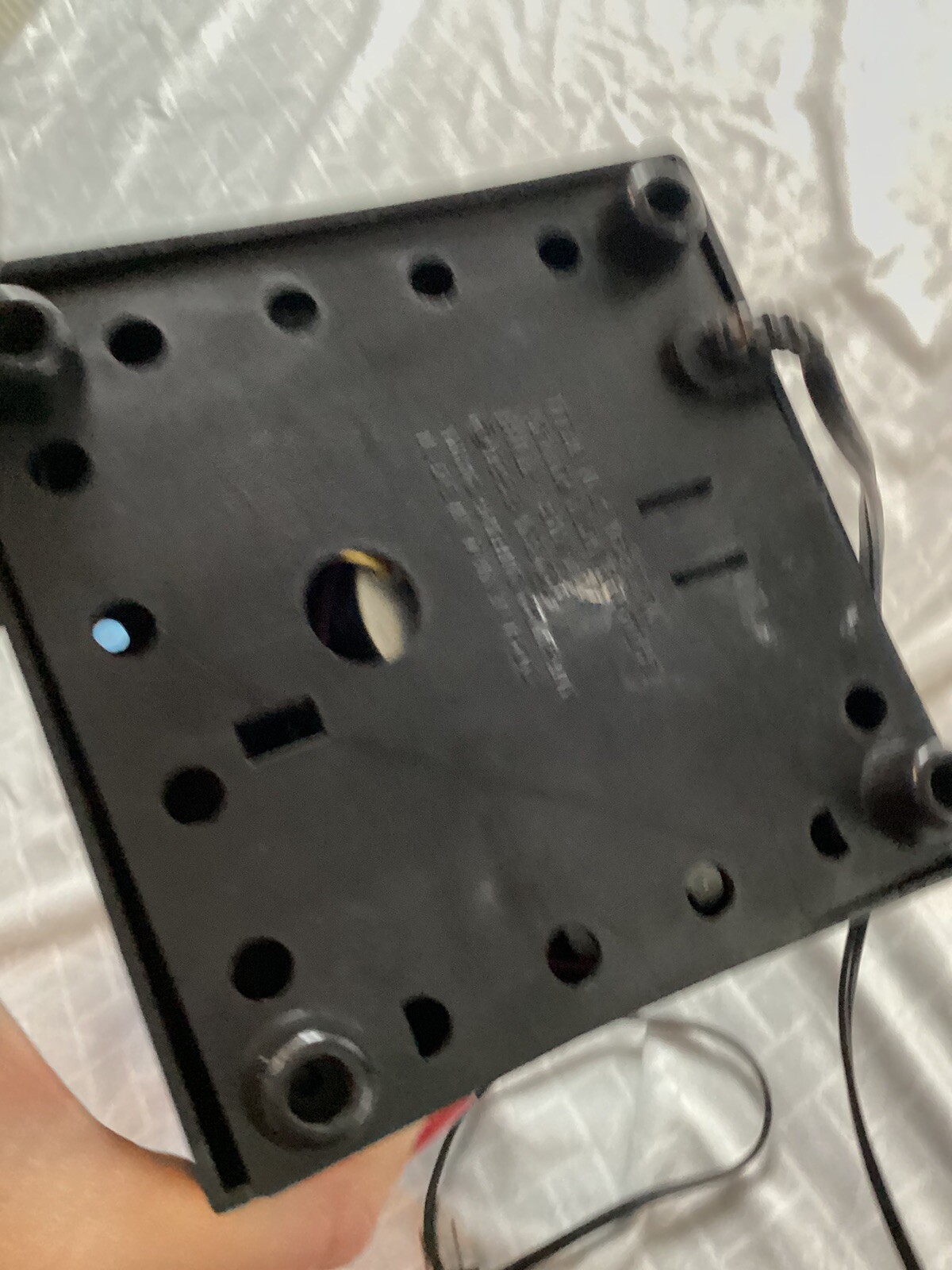 Fiber Optic Flower Lamp Music Box VTG 1988 Yirng Shehng Glitches