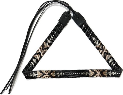 Perlen Hutband Indianer Stil Handarbeit Hutband - Bild 1 von 2