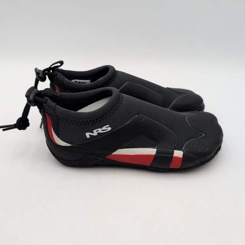 NRS Kinetic Wetshoe Neopren Wasserschuh Damen 6 / Herren 5 rot schwarz NEU Unisex - Bild 6 von 6
